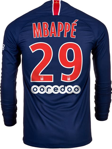 kylian mbappe jersey number